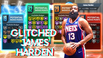 NEXT-GEN | GLITCHED POINT GUARD JAMES HARDEN BUILD!!! NBA 2K22