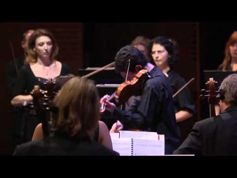 Amsterdam Sinfonietta|Candida Thompson and Sergey Khachatryan Aharonian Violin Concerto No 2 (1/3)