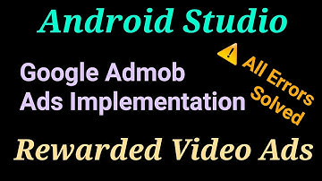 Rewarded Video Ads| Admob Rewarded Ads In #Android Studio