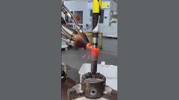 Valve stem size wear, Laser cladding repair. #trendingshort #trending #short