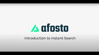 Afosto Instant Search | Introduction to Instant Search screenshot 5