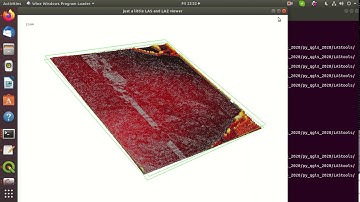 QGIS---LAStools + LIDAR