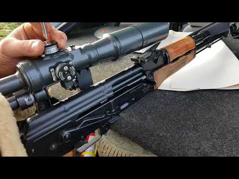 Пристрелка! Оптический прицел "ПО 6х36-2-01" "ВПО 209"