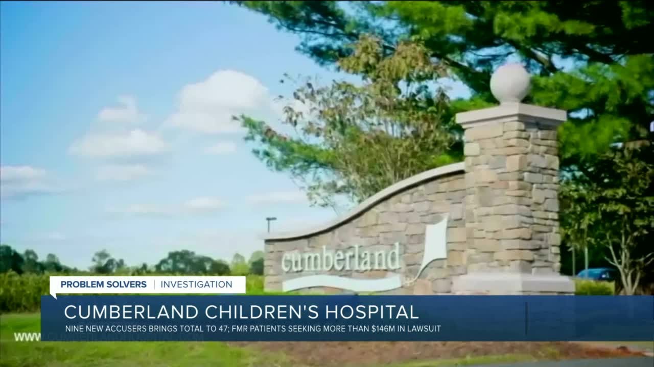 More former patients sue Cumberland Children's Hospital
