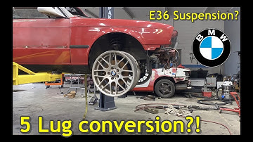 Building an e30 m3 conversion part 11: E36 M3 suspension install / Clearance issues