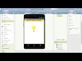 Tutoriel ma 1re appli lampe on off avec app inventor