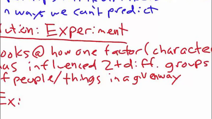 Ch 13 (I) Observational Studies and Experiments