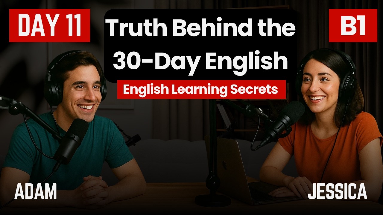 The Truth Behind the 30-Day English Lie – Why Real Fluency Takes Time | Learn English Motivation B1