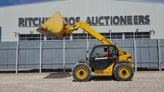 Telescopic Forklift for sale- 2004 Manitou MT732 | Ritchie Bros Ocaña, ESP, 15/06/2022
