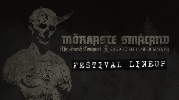 Mörkaste Småland 2017 - Festival Lineup