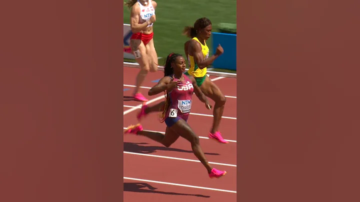 Sha'Carri Richardson is a mood 💅 #athletics #sports #running #usa #nails #fast