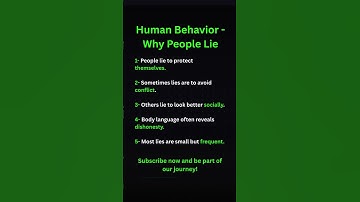 The Secret Truth Behind Lies 🤐 Why We Can’t Stop Lying #psychologyfacts #psychology #lifehacks