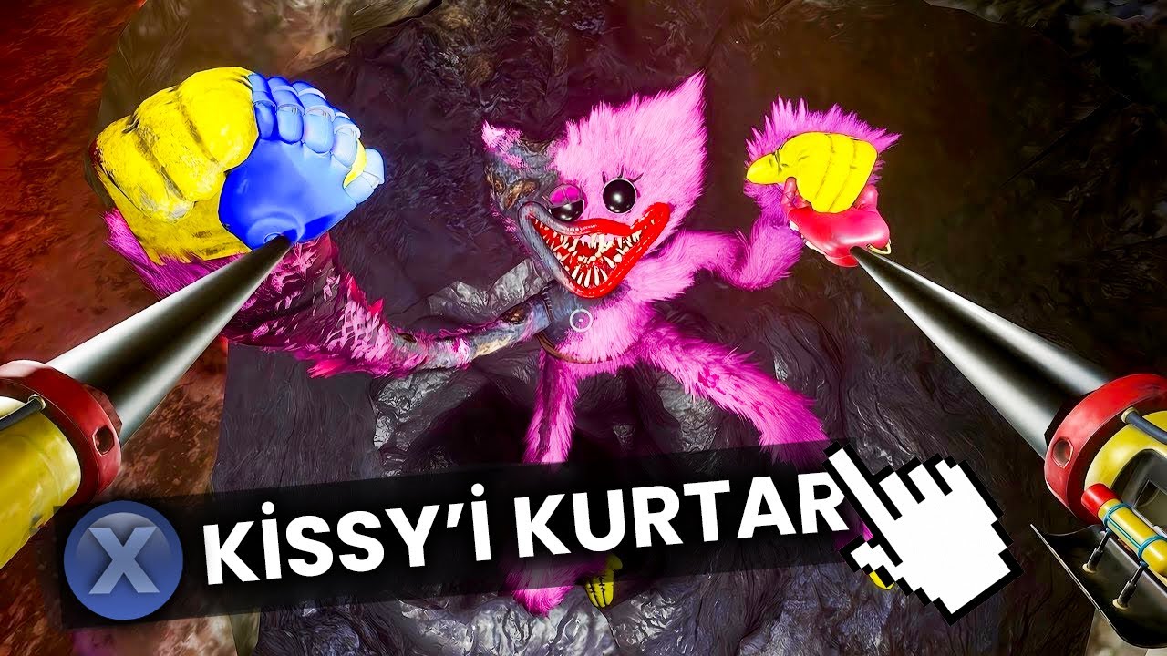 KİSSY MİSSY'İ KURTARDIM.. (CHAPTER 5 YENİ SAHNE) - Poppy Playtime 4