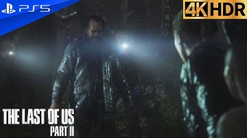 Abby saves Lev from Isaac | The Last of Us Part II 4K HDR 60 FPS | PS5 Gaming
