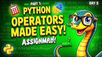 Day 5 | Understanding Python Operators  Part 1