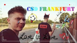 CSD Frankfurt ?‍ | Dies & Das  | Love is Love !!! | Du bist nicht allein !!! ?| Luca Finn FTM