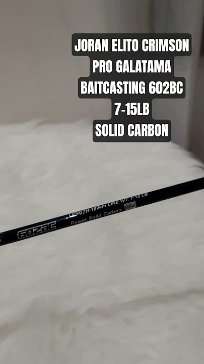 Joran Elito Crimson 602 BC ProGLTM #fishing #joran #elito #mancingmania #angler