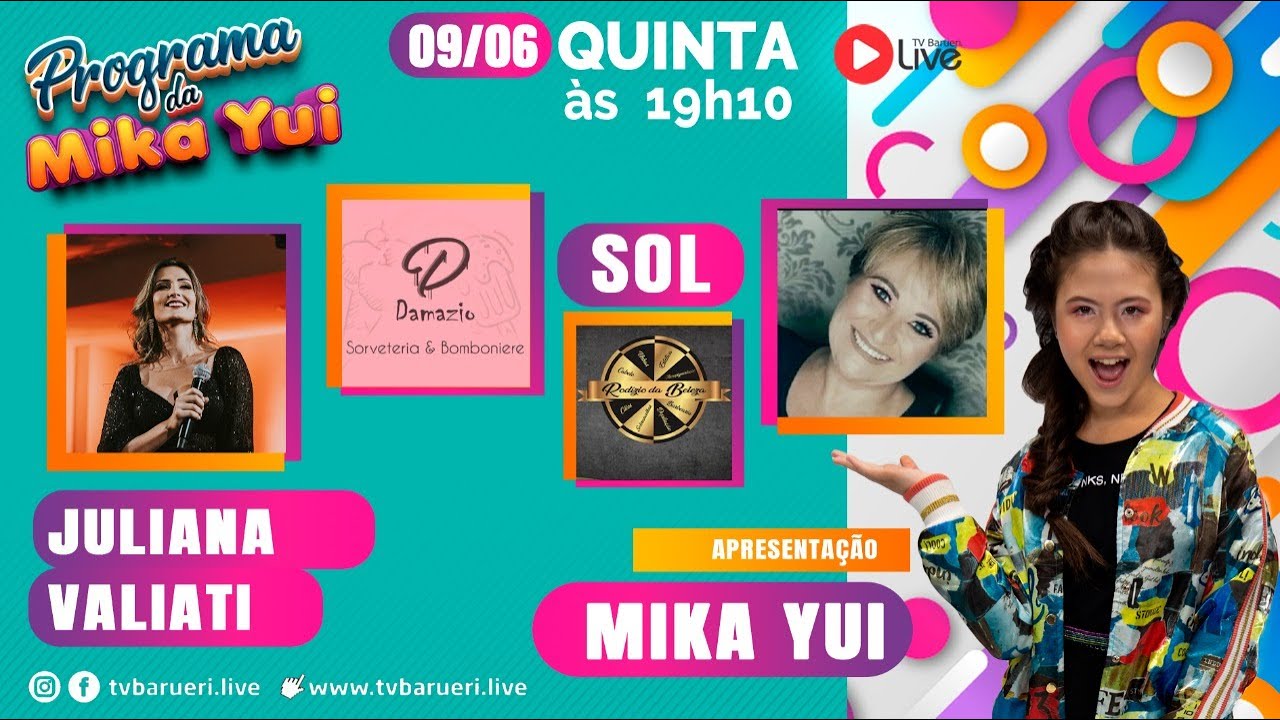 Juliana Valiati E Damazio Sorveteria & Bomboniere | Programa Da Mika Yui