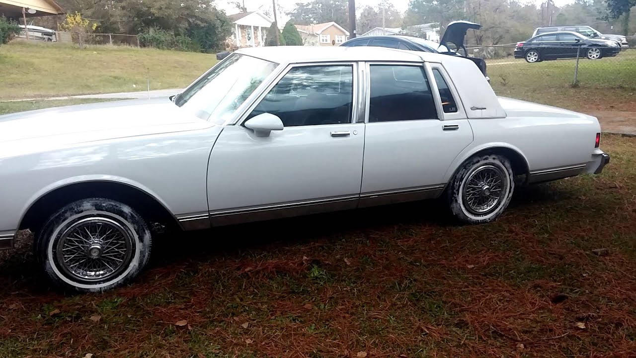 My 89 Caprice Brougham Update 6 Last Wash Youtube 