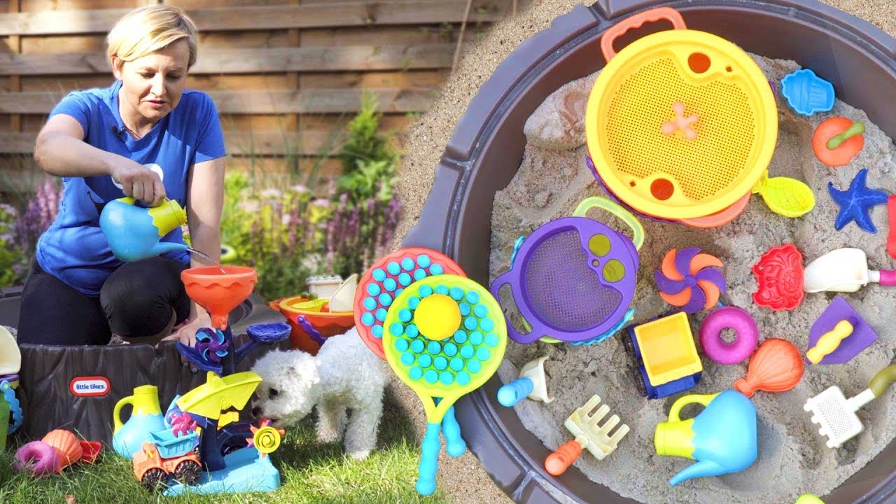 Zabawki do piasku B. Toys YouTube