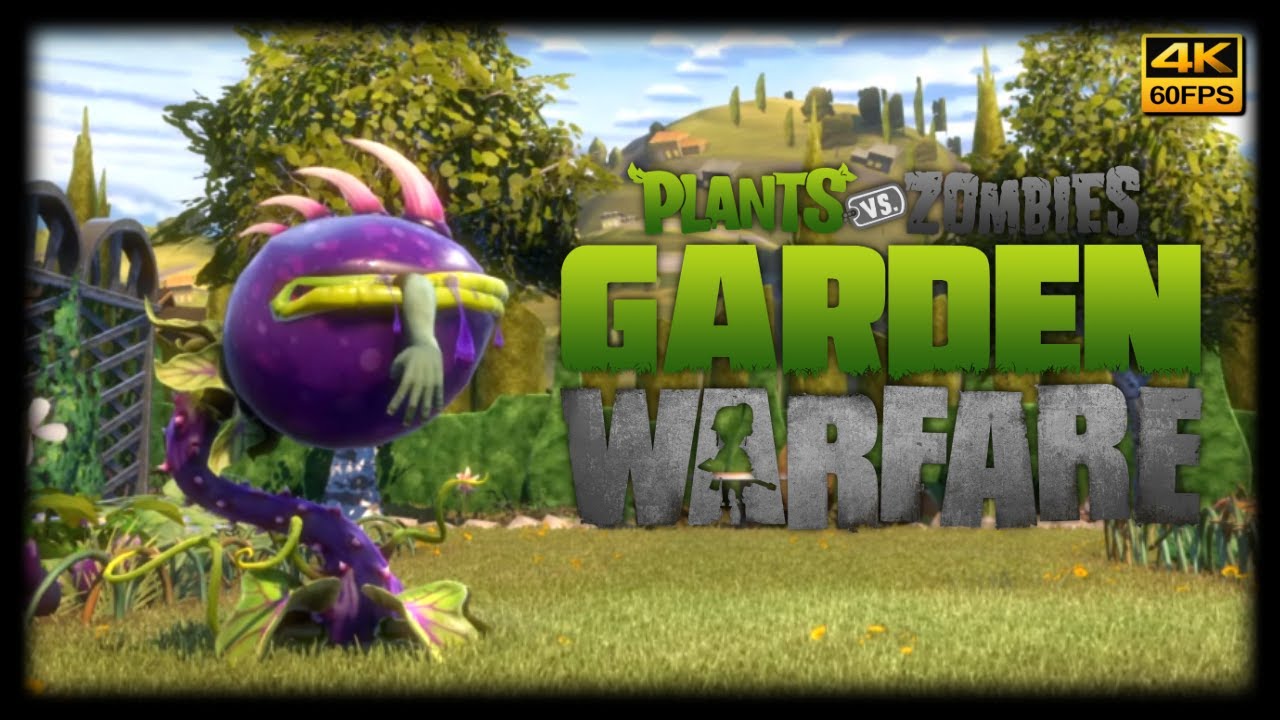 Plants vs Zombies Garden Warfare on PS5 [4K Video] 