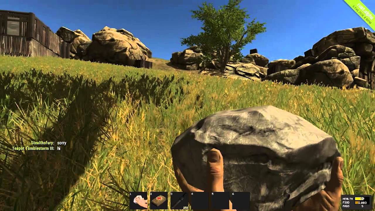 RUST Alpha - Part 1 - I DON'T EVEN HAVE WOODdd