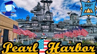 360 Pearl Harbor - What To See In Pearl Harbor. Island Of Oahu. Virtual Reality. Vr. Hawaii.