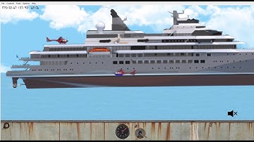 Floating Sandbox Cruise Vessel sinking (sleeping sun)