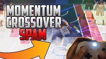 NBA 2K18 Momentum Crossover Spam Dribble Tutorial ⋆#NBA2K18⋆ W/ HandCam