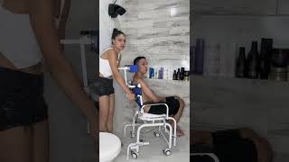 Como é o meu banho 💦🛁 #casal #cadeirantes #amor #cadeirante