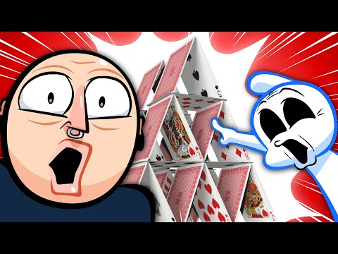 WOW, world&rsquo;s BIGGEST house of cards!! (2021 world record)