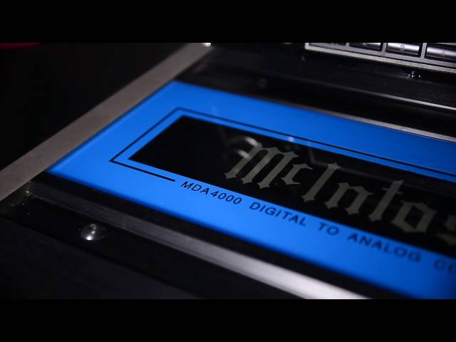 Mcintosh MX4000 and MDA4000 - YouTube
