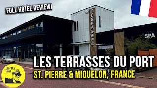 St. Pierre &amp; Miquelon&#39;s Best Hotel &amp; Spa! (Les Terrassess du Port:  Full Review) | France  🇫🇷