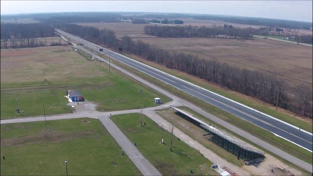 US 41 Dragway (No Limit Raceway) via Drone March 23, 2016 YouTube