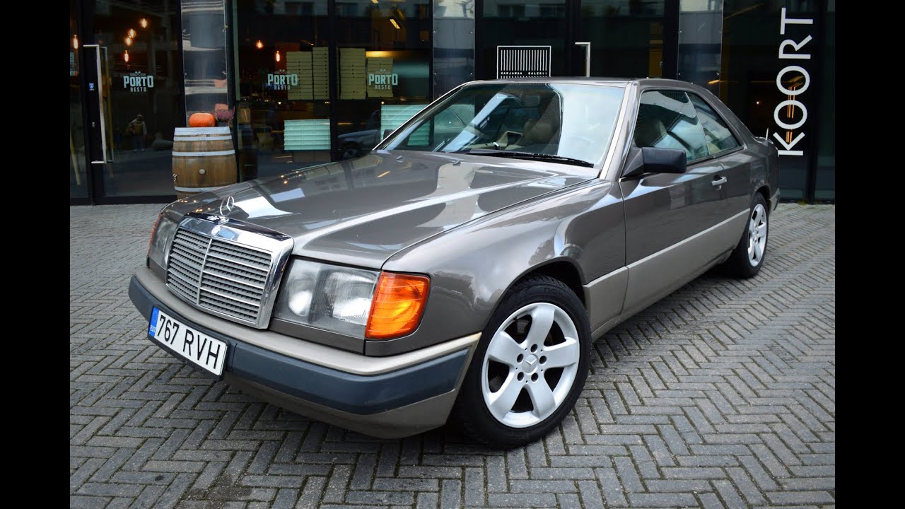 Mercedes Benz CE300 C124 1992 walkaround - YouTube