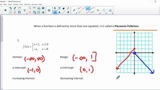 Greatest Integer Function and Piecewise Functions
