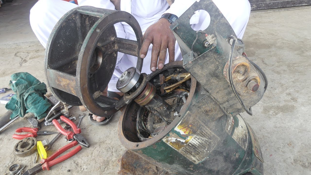 Change The Bearing Of 3kv Electric Generator 2021