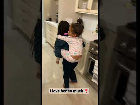 Cali Gives Her Little Sister A Piggyback