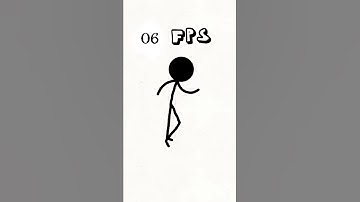 FlipaClip Animation Test | Stick Different FPS | #Shorts #Short