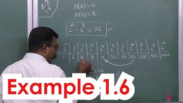 6. Maths | Sets,Relations and Functions | Example 1.6