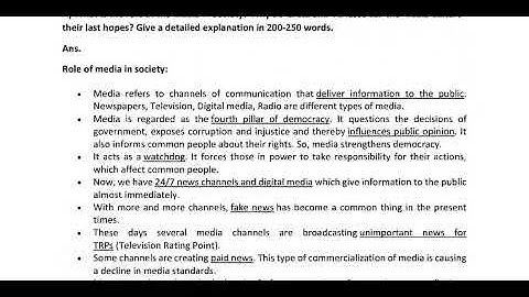 DU, SOL OBE first semester English Language Through Literature Question.2 Answer