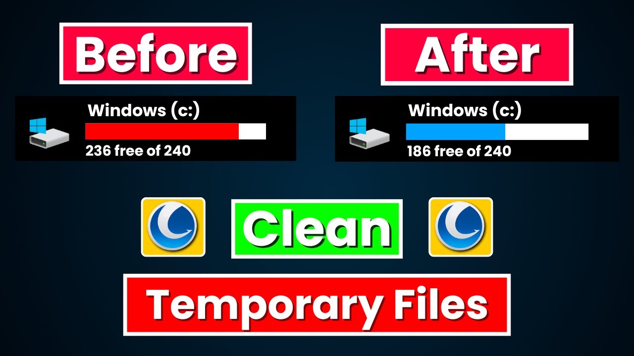 Temporary Boost DELETE Temporary Files In ONE CLICK And BOOST Your Computer SPEED - YouTube