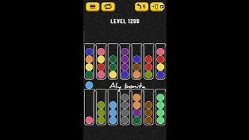 ball sort puzzle level 1299