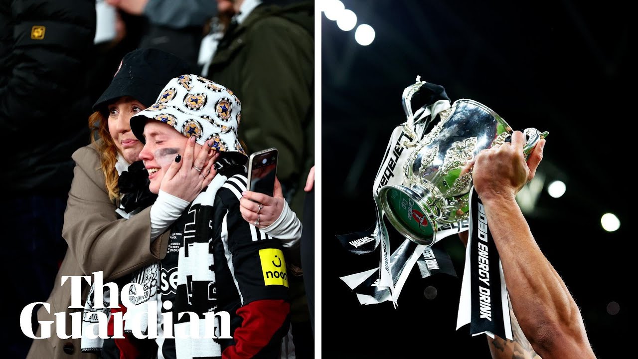 Newcastle United win Carabao Cup to end 70-year trophy drought – video