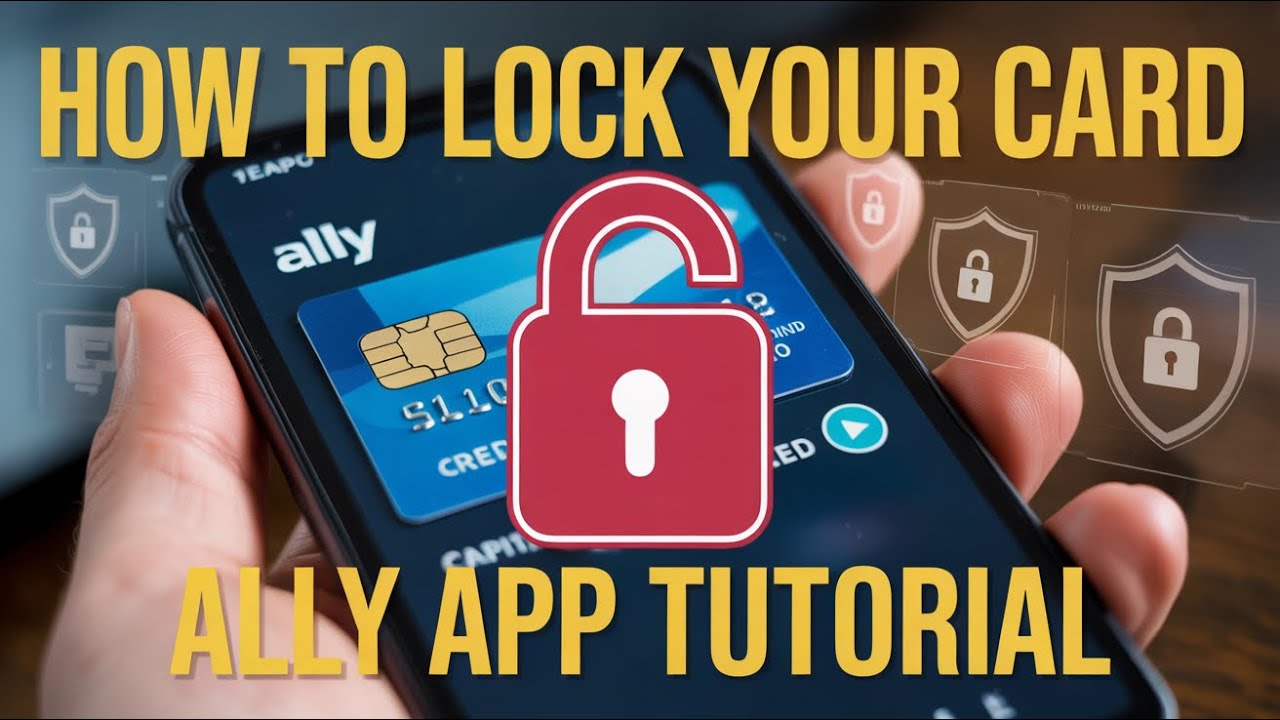 How to Lock Card Ally App (Lock)