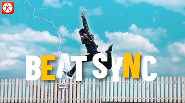 I Make This Beat Sync Text Video In Kinemaster !