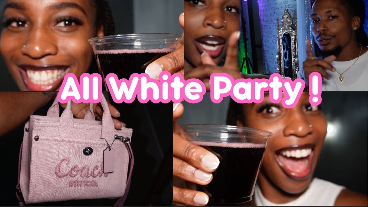 ALL WHITE PARTY VLOG 🤍 | My Cousin’s 40th Birthday Was a MOVIE