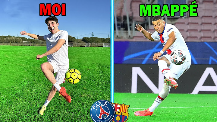 Je REPRODUIS Les BUTS du Match PSG - BARCELONE en Ligue Des Champions ! (Remonté Historique du PSG😮)