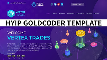 Goldcoder HYIP Script Template . HYIP Template | HYIP SCRIPT