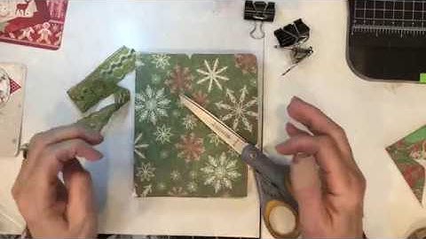 File Folder Flip Journal Tutorial , Part 3 of 4 (Decorating the Pages)